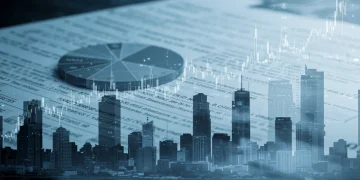 Federal tax code documents and financial charts impacting local city budgets.