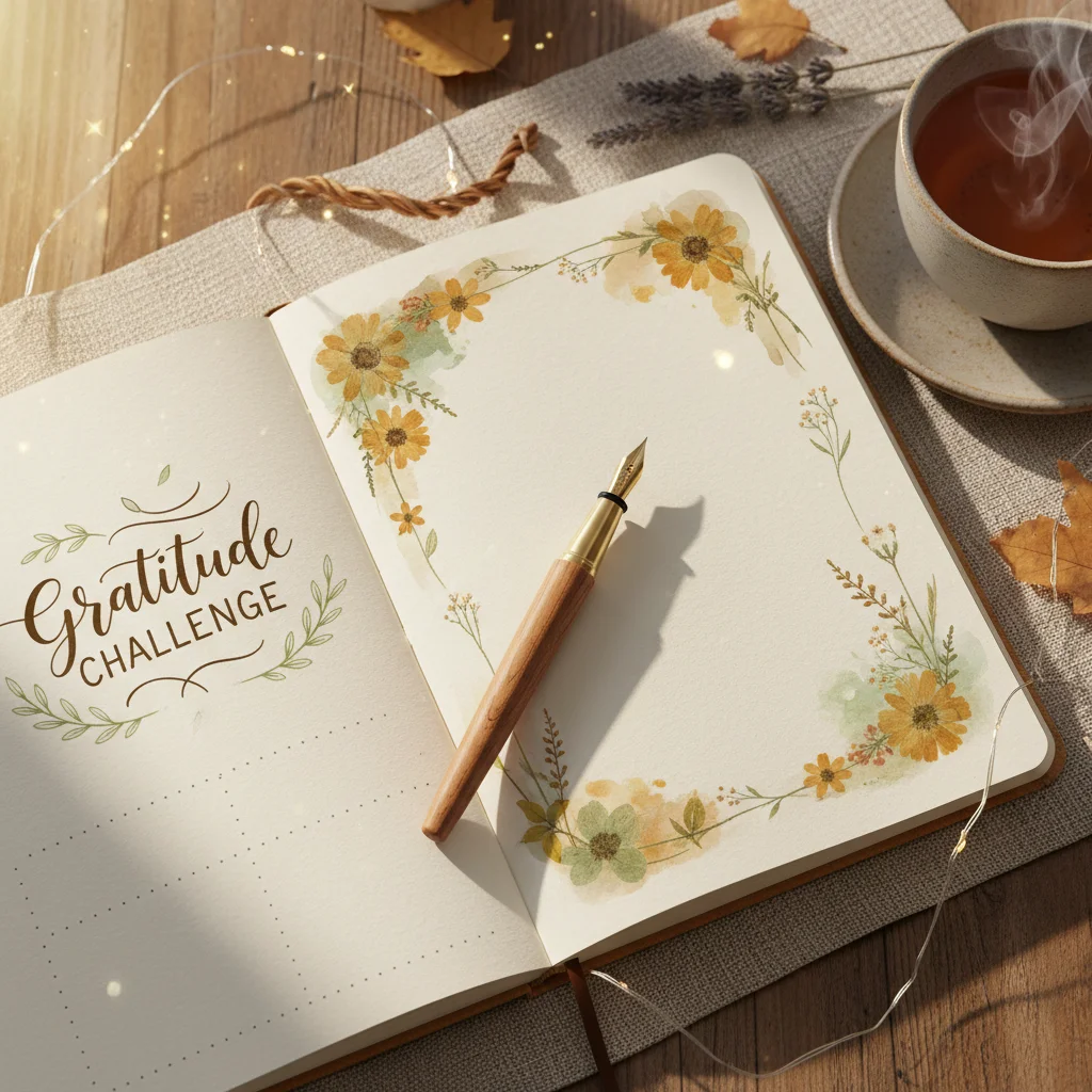 Unlock Happiness: Start Your 30-Day Gratitude Journal Challenge