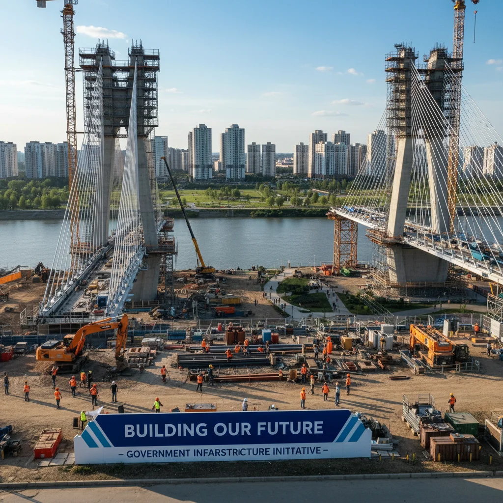 Construction of new public infrastructure funded by federal budget