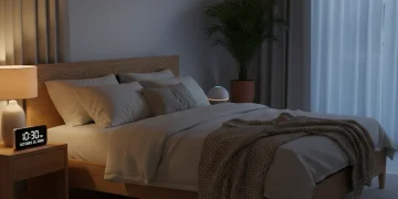 Serene bedroom optimized for restful sleep in 2026 with soft lighting